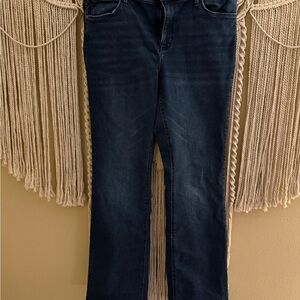Simply Vera Vera Wang Dark Blue Straight Leg Jeans